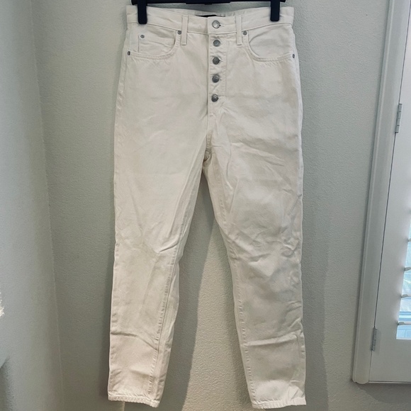 ☀️SALE☀️ WEWOREWHAT BY JOES The Danielle High Rise Straight Leg Jeans - Picture 1 of 6